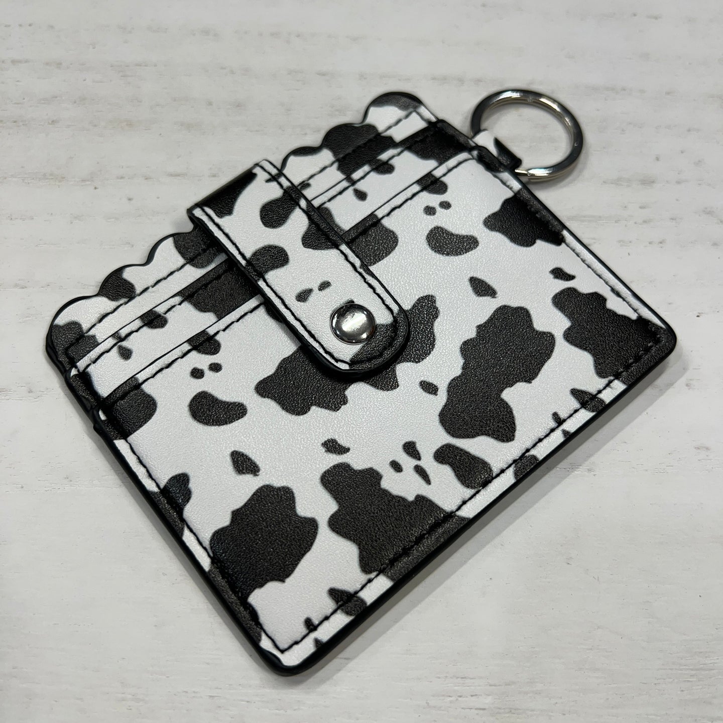 Black & White Cow Wallet